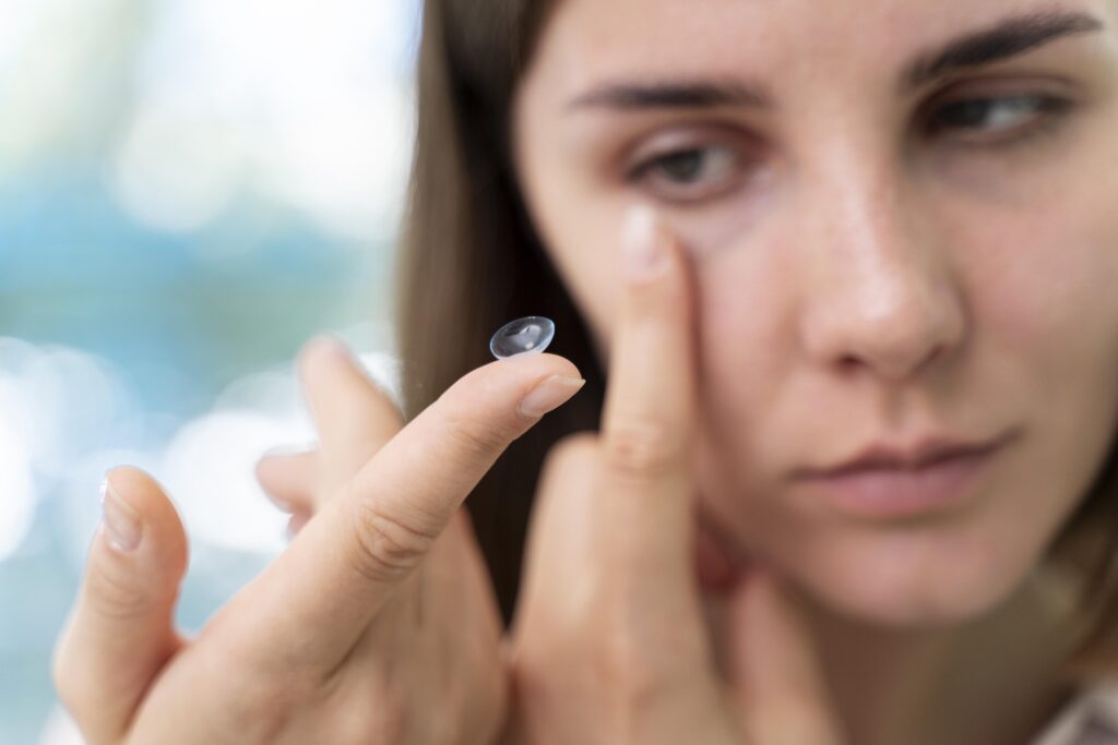 adición a las lentillas