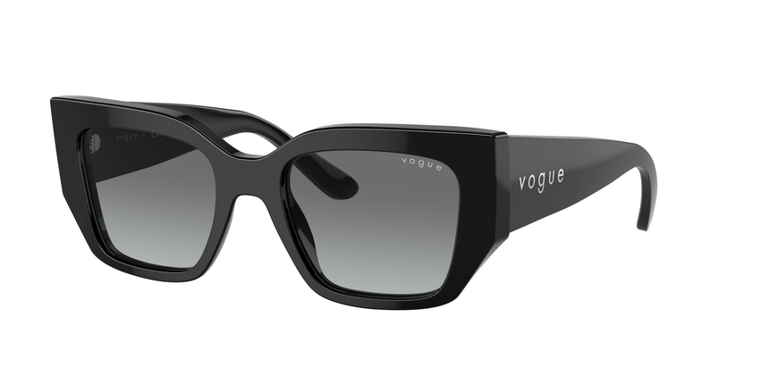 VOGUE-5583/S W44/11 BLACK GRADIEN GREY 51*20, Negro, hi-res image number 0