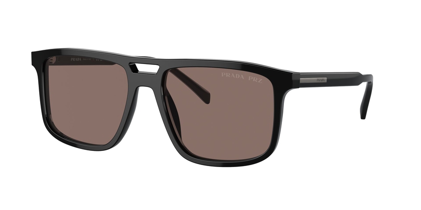 PRADA-A22S/S 16K30H BLACK/POLAR BROWN 56*18, , hi-res image number 0