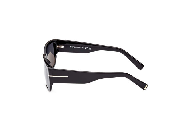 TOMFORD-0989/S 01A shiny black  (smoke 56*16, Negro, hi-res 2