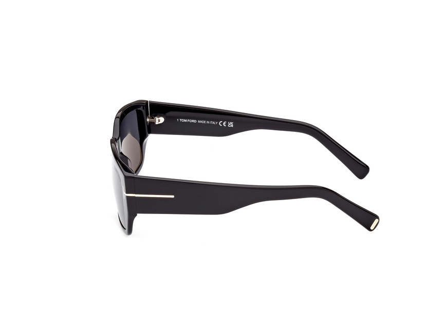 TOMFORD-0989/S 01A shiny black  (smoke 56*16, Negro, hi-res image number 2