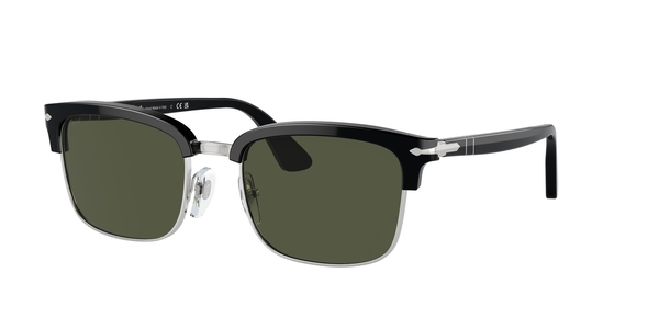 PERSOL-3327S/S 95/31 BLACK(GREEN 54*20, Negro, hi-res 0