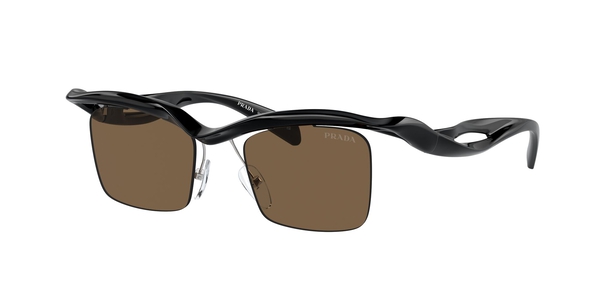 PRADA-A15S/S 1AB8C1 BLACK(DARK BROWN 47*20, , hi-res 0