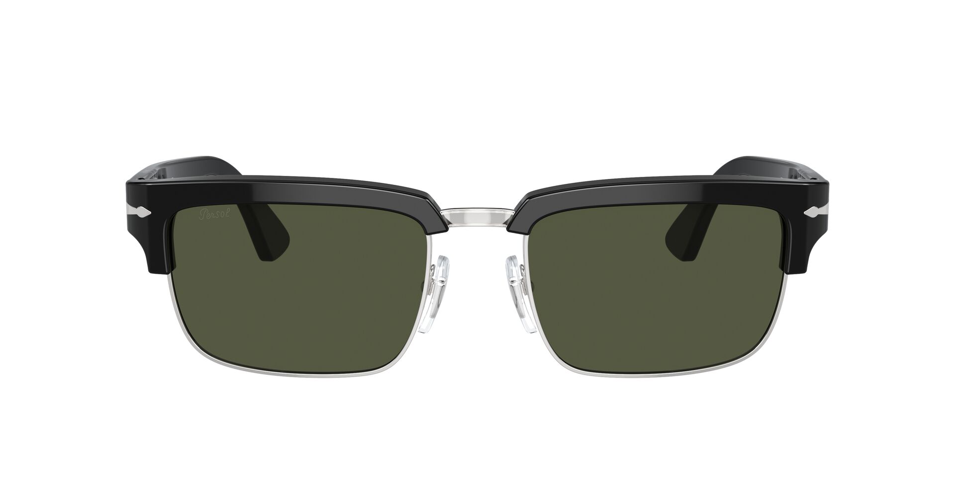 PERSOL-3354S/S 95/31 BLACK/SILVER(GREEN 56*20, , hi-res image number 1