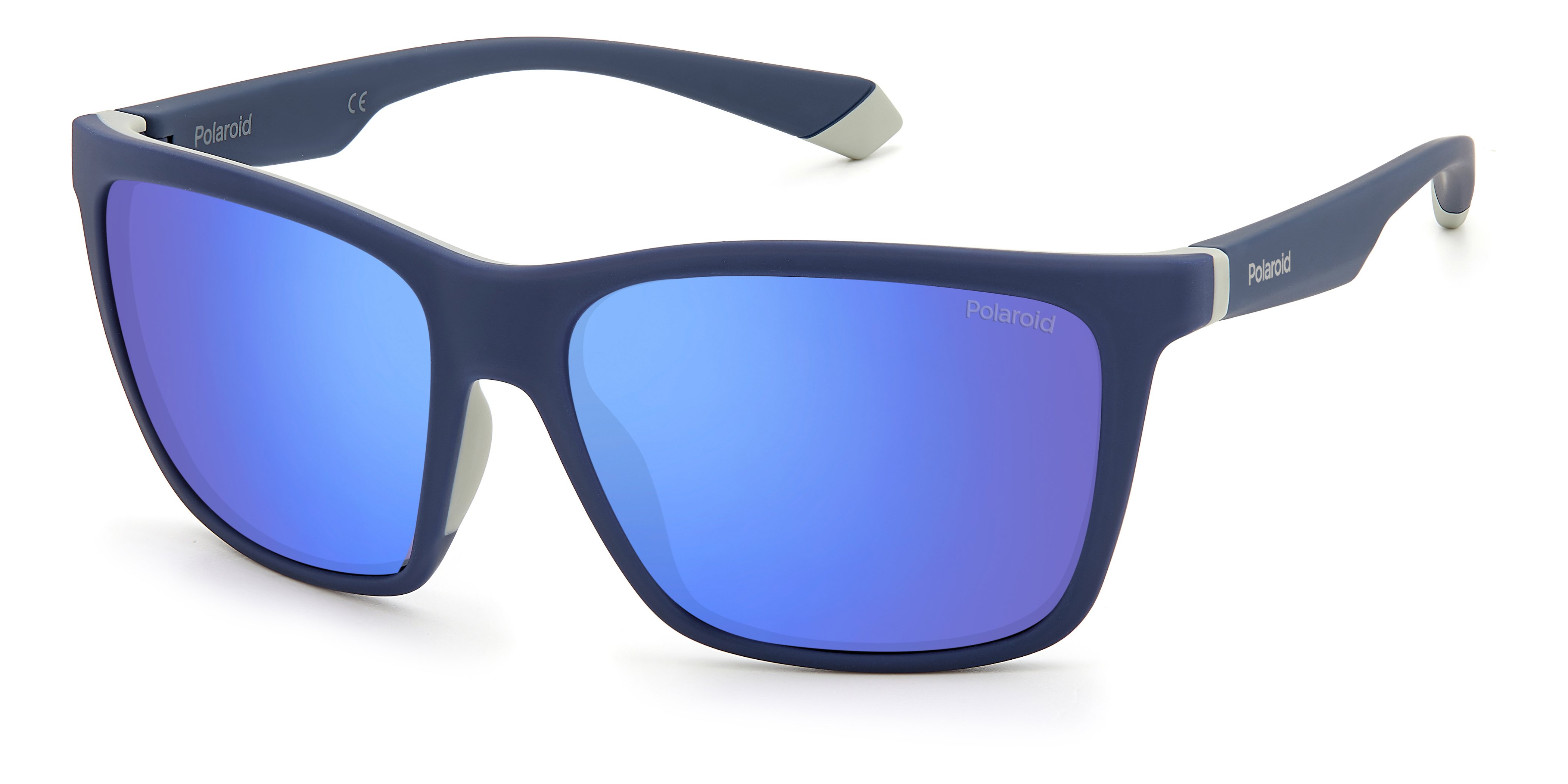 POLAROID-2126/S XW0*5X BLUE GREY(BLUE MIRROR POLARIZED 58*15, Azul, hi-res image number 0