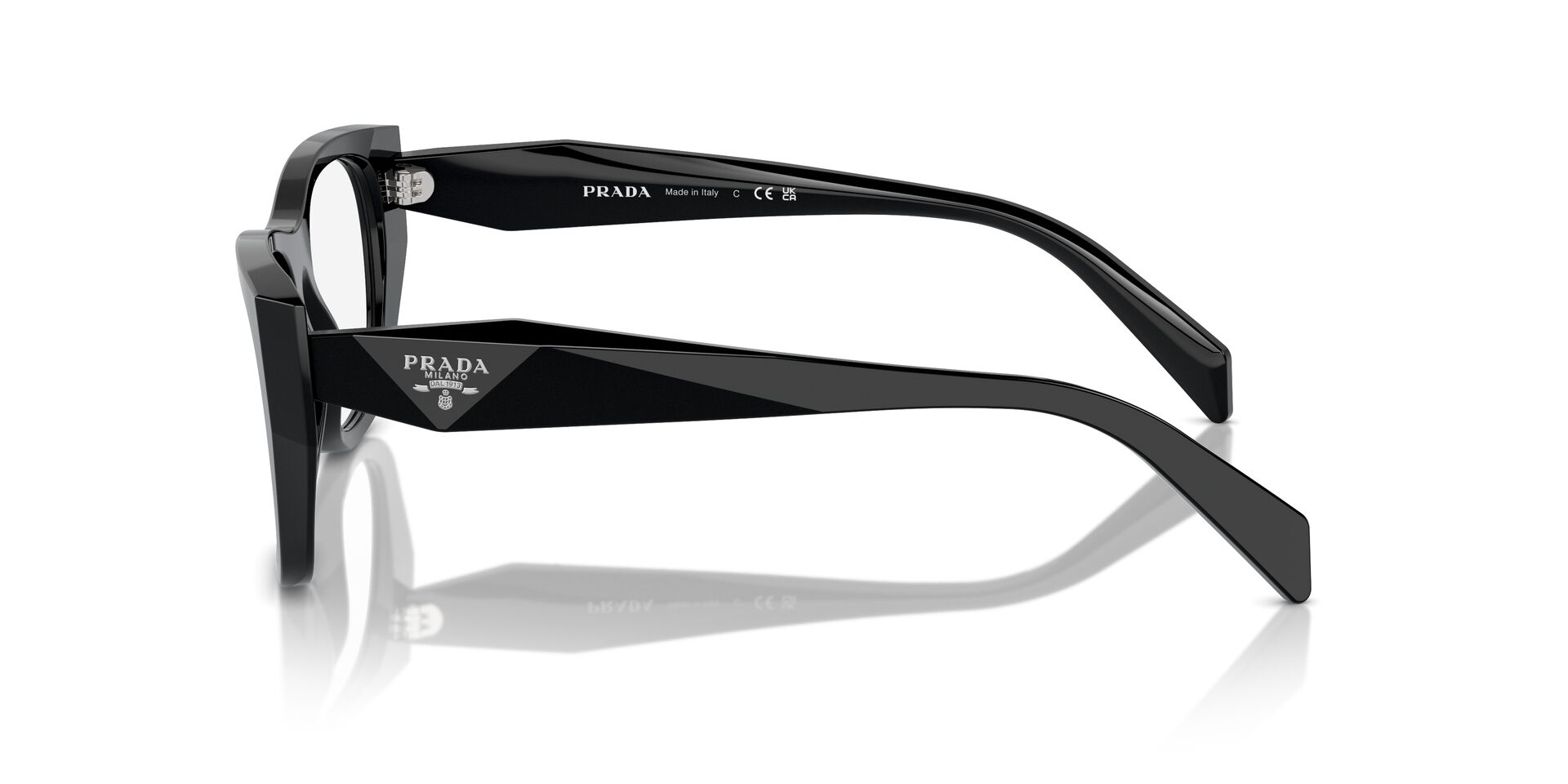 PRADA-A18V/G 16K1O1 BLACK 52*19, Negro, hi-res image number 2